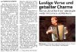 "Von einem glänzend aufgelegten Olly Hahn moderiert, bot die "Revue zur falschen Rheinseite" wieder einmal ein Potpourri aus Musik, Comedy, Kabarett und Artistik vom Feinsten."