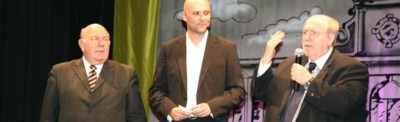 Olly Hahn mit Reiner Calmund